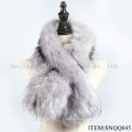 Faux Raccoon and Fox Fur Scarf Snqq044